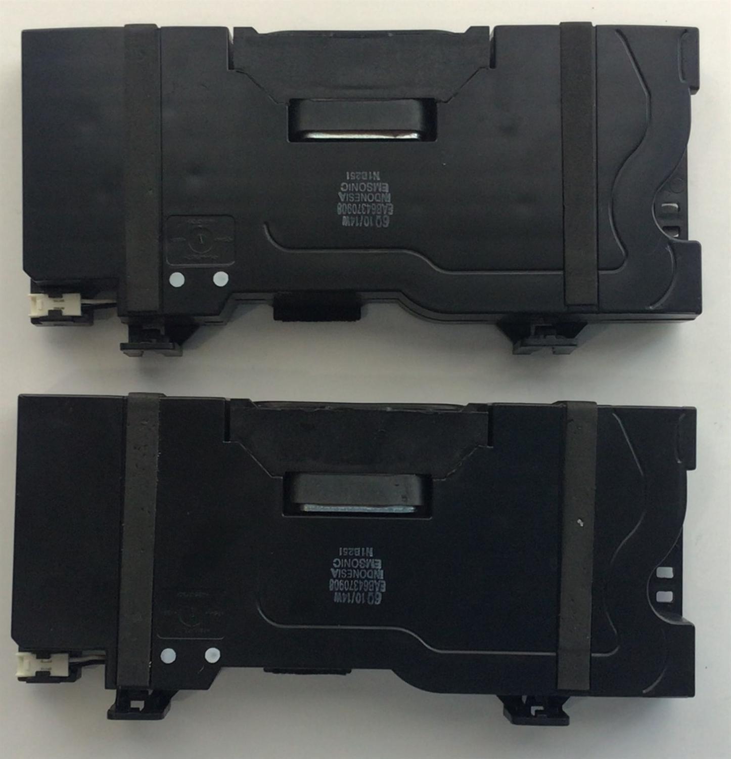 KIT DE BOCINAS PARA TV LG / NUMERO DE PARTE EAB64370908 /  6Ω  10/14W / N1B251 / 64370908 / MODELO OLED55A1AUA.DUSQLJR - Imagen 2